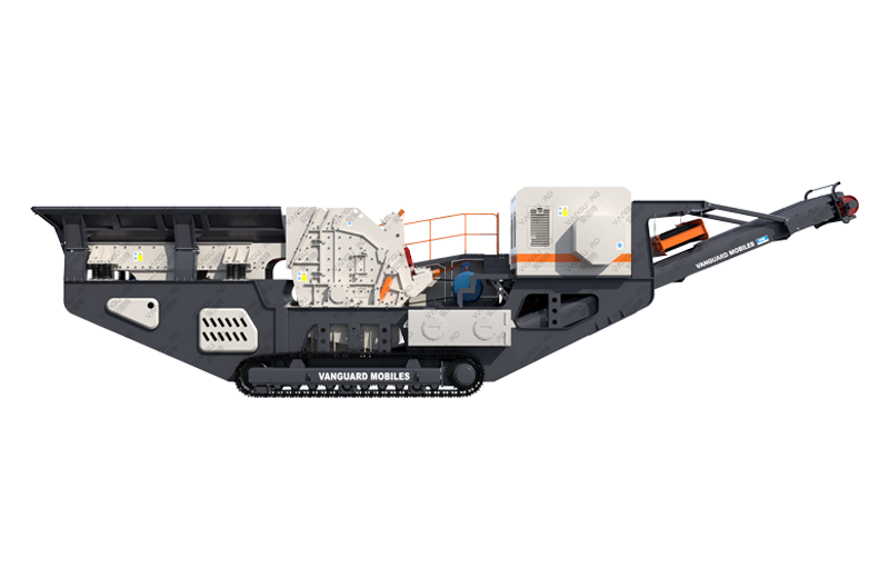 履带式重锤破移动破碎站