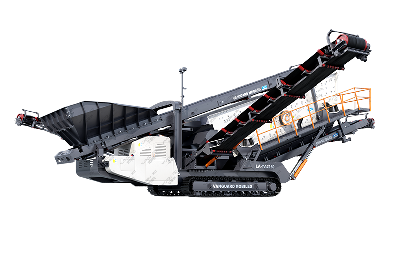 履带式筛分移动破碎站