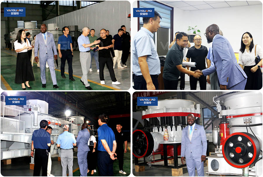 西非客户考察安瑞特厂区