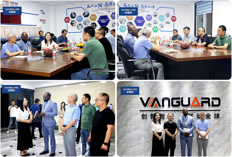 西非客户考察安瑞特厂区