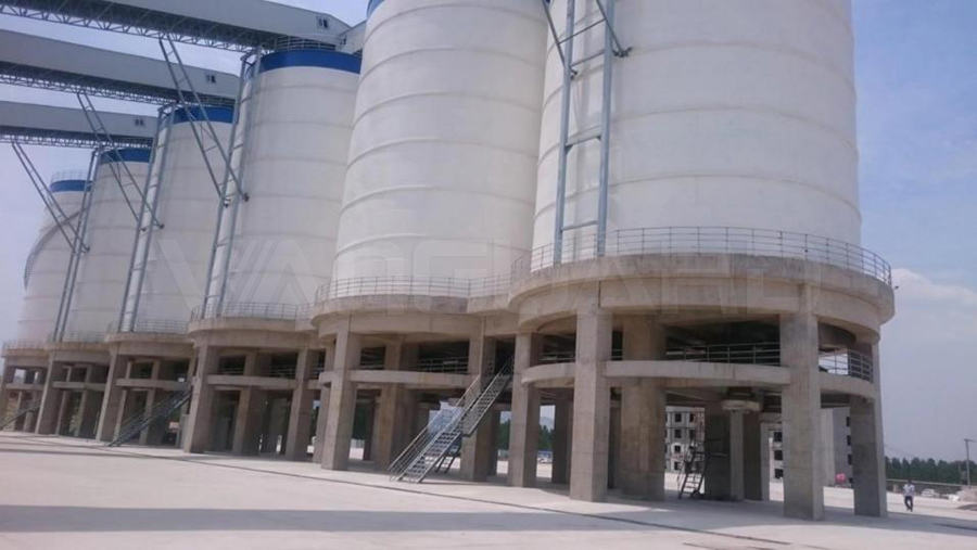 石料生产线成品料仓