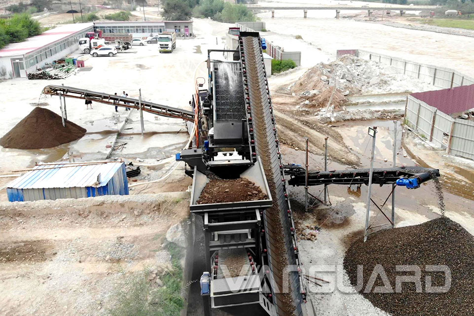 移动式建筑垃圾处理生产线