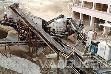 建筑垃圾生产线现场