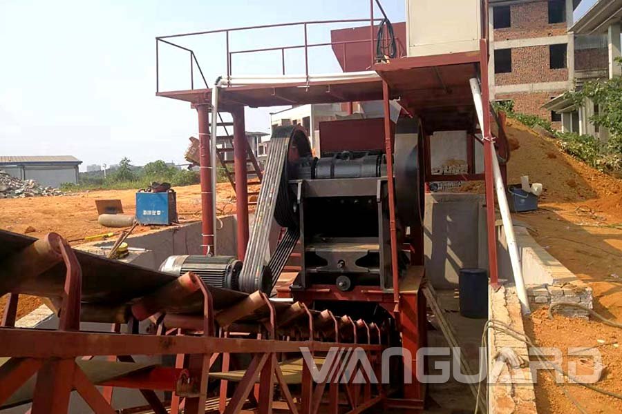 湖南时产150吨石灰石破碎生产线即将投产！