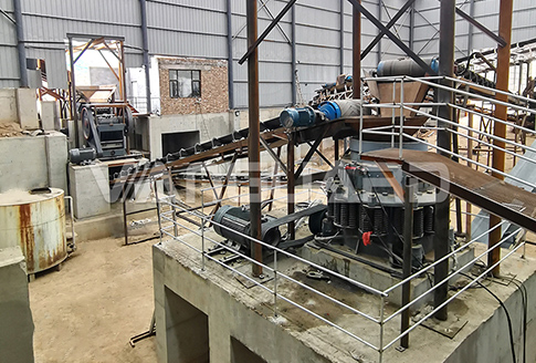 匠心智造，无惧考验 | 山西时产120吨河卵石破碎生产线顺利投产！